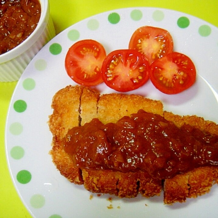 とんかつ☆カレーソース添え